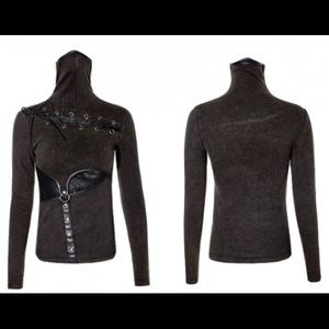 PunkRave Steampunk Bad Stitches top